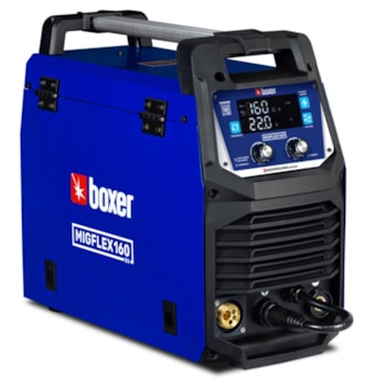 MAQUINA  /  INVERSORA DE SOLDA  MULTIPROCESSO MIGFLEX160 160A  BIVOLT - BOXER
