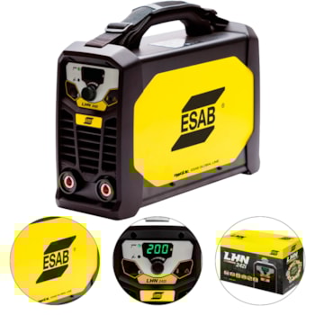 MÁQUINA INVERSORA DE SOLDA TIG 200A LHN 242i - 000000000000742528 ESAB MÁQUINA INVERSORA DE SOLDA TIG 200A LHN 242i - 000000000000742528 ESAB
