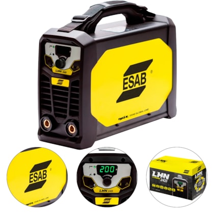 MÁQUINA INVERSORA DE SOLDA TIG 200A LHN 242i - 000000000000742528 ESAB MÁQUINA INVERSORA DE SOLDA TIG 200A LHN 242i - 000000000000742528 ESAB