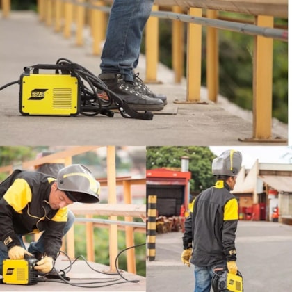 MÁQUINA SOLDA INVERSORA DE SOLDA 140 A - ESAB  HANDYARC 140i MÁQUINA SOLDA INVERSORA DE SOLDA 140 A - ESAB  HANDYARC 140i