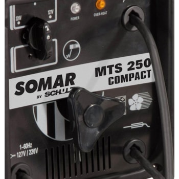Maquina Solda Mt 250 Ah Compacta Somar (by Schulz) Bi-volts Maquina Solda Mt 250 Ah Compacta Somar (by Schulz) Bi-volts