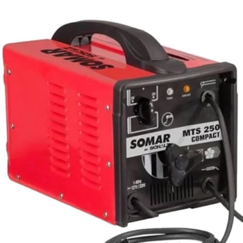 Maquina Solda Mt 250 Ah Compacta Somar (by Schulz) Bi-volts Maquina Solda Mt 250 Ah Compacta Somar (by Schulz) Bi-volts