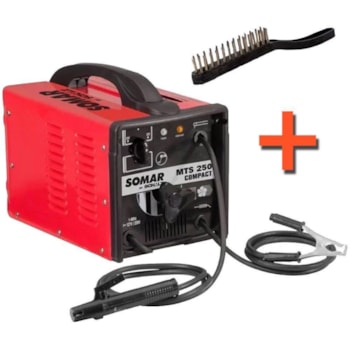 Maquina Solda Mt 250 Ah Compacta Somar (by Schulz) Bi-volts Maquina Solda Mt 250 Ah Compacta Somar (by Schulz) Bi-volts