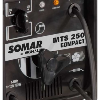 Maquina Solda Mt 250 Ah Compacta Somar (by Schulz) Bi-volts Maquina Solda Mt 250 Ah Compacta Somar (by Schulz) Bi-volts