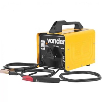 MÁQUINA TRANSFORMADOR DE SOLDA 150 AH - TS 1500 VONDER Voltagem:220V MÁQUINA TRANSFORMADOR DE SOLDA 150 AH - TS 1500 VONDER Voltagem:220V