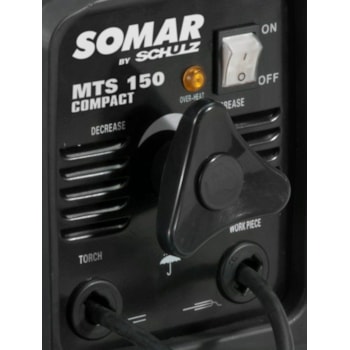 MÁQUINA TRANSFORMADOR DE SOLDA MTS150 COMPACT SOMAR BY-SCHULZ Voltagem:220V MÁQUINA TRANSFORMADOR DE SOLDA MTS150 COMPACT SOMAR BY-SCHULZ Voltagem:220V