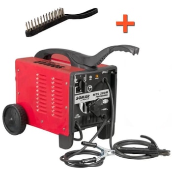 MÁQUINA TRANSFORMADOR DE SOLDA MTS200M BIVOLT SCHULZ Voltagem:BIVOLT
