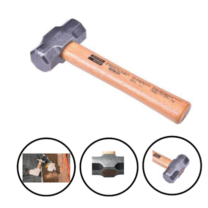 MARRETA OITAVADA 1000G C/ CABO DE MADEIRA - 40508002 TRAMONTINA MARRETA OITAVADA 1000G C/ CABO DE MADEIRA - 40508002 TRAMONTINA