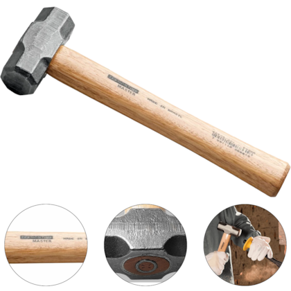 MARRETA OITAVADA 3000G COM CABO DE MADEIRA - 40508006 TRAMONTINA MARRETA OITAVADA 3000G COM CABO DE MADEIRA - 40508006 TRAMONTINA