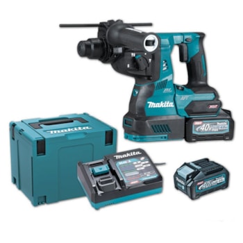 MARTELETE A BATERIA 28MM/40V MAX DC40RA 220v - HR003GM201 - MAKITA MARTELETE A BATERIA 28MM/40V MAX DC40RA 220v - HR003GM201 - MAKITA