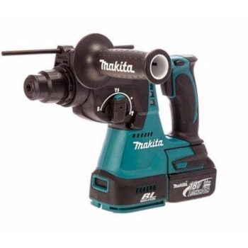 MARTELETE COMBINADO 24MM 18V LI-ION - DHR242RFE - MAKITA Voltagem:BIVOLT MARTELETE COMBINADO 24MM 18V LI-ION - DHR242RFE - MAKITA Voltagem:BIVOLT