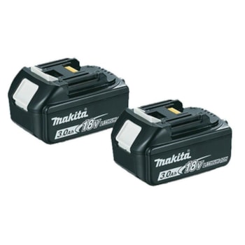 MARTELETE COMBINADO BATERIA 18V 3.0AH  DHR202RFE MAKITA Voltagem:BIVOLT