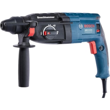 MARTELETE DE IMPACTO GBH 2-24D 820W CAIXA COM 5 BROCAS - BOSCH