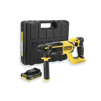 MARTELETE PERF/ROM. SDS PLUS 20V BIVOLT C/ MALETA  - SBR20D1K-BR STANLEY MARTELETE PERF/ROM. SDS PLUS 20V BIVOLT C/ MALETA  - SBR20D1K-BR STANLEY