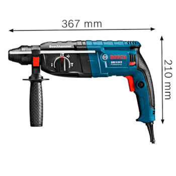 MARTELETE PERFURADOR ROMPEDOR 820W GBH 2-24D - 06112A02E6000 BOSCH