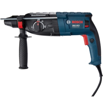 MARTELETE PERFURADOR ROMPEDOR 850W GBH 2-28D COM MALETA - 06112673E0 BOSCH MARTELETE PERFURADOR ROMPEDOR 850W GBH 2-28D COM MALETA - 06112673E0 BOSCH