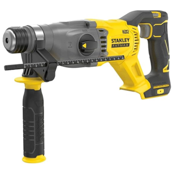 MARTELETE PERFURADOR / ROMPEDOR SDS PLUS 20V 2,0J BRUSHLESS COM 2 BATERIA DE 2AH E CARREGADOR BIVOLT + MALETA  - STANLEY