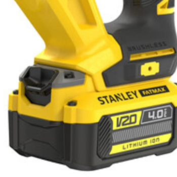 MARTELETE PERFURADOR / ROMPEDOR SDS PLUS 20V 2,0J BRUSHLESS COM 2 BATERIA DE 2AH E CARREGADOR BIVOLT + MALETA  - STANLEY