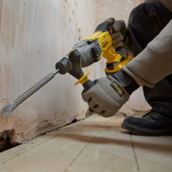 MARTELETE PERFURADOR / ROMPEDOR SDS PLUS 20V 2,0J BRUSHLESS COM 2 BATERIA DE 2AH E CARREGADOR BIVOLT + MALETA  - STANLEY