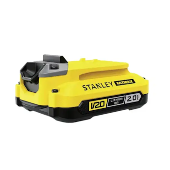 MARTELETE PERFURADOR / ROMPEDOR SDS PLUS 20V 2,0J BRUSHLESS COM 2 BATERIA DE 2AH E CARREGADOR BIVOLT + MALETA  - STANLEY