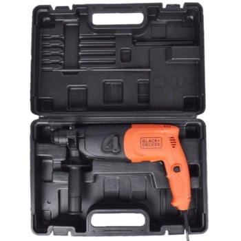 MARTELETE PERFURADOR SDS PLUS 1,34J - 620W KD620K BLACK + DECKER MARTELETE PERFURADOR SDS PLUS 1,34J - 620W KD620K BLACK + DECKER