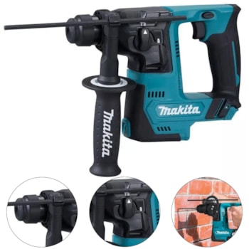 MARTELETE ROTATIVO ROMPEDOR SEM BAT 12V HR140DZ - MAKITA