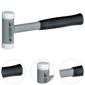 MARTELO ANTIRRETROCESSO COM CABO EM AÇO 50MM 248ST-50 - 050159 GEDORE MARTELO ANTIRRETROCESSO COM CABO EM AÇO 50MM 248ST-50 - 050159 GEDORE