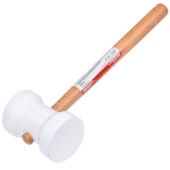 MARTELO DE BORRACHA BRANCO 60MM - 61278 CORTAG