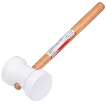 MARTELO DE BORRACHA BRANCO 60MM - 61278 CORTAG