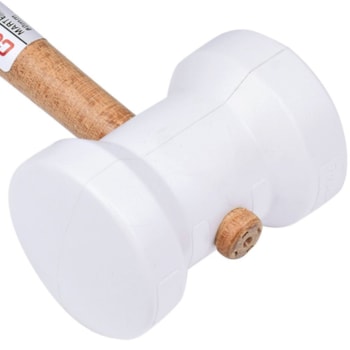 MARTELO DE BORRACHA BRANCO 60MM - 61278 CORTAG