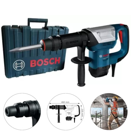 MARTELO DEMOLIDOR GSH 500 1100W 220V - 06113387E0 BOSCH