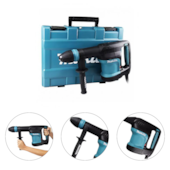 MARTELO ROMPEDOR 1100W 5KG 11,4J SDS MAX COM PARTIDA SUAVE E CONTROLE DE VELOCIDADE 220V COM MALETA  - MAKITA