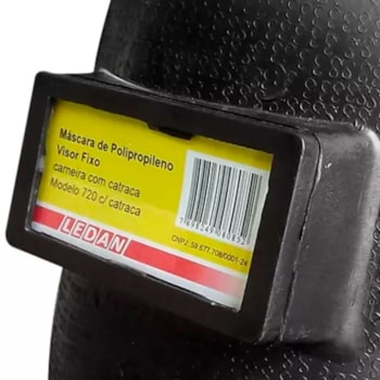 MÁSCARA SOLDA POLIP VISOR FIXO 720 - 2437 LEDAN MÁSCARA SOLDA POLIP VISOR FIXO 720 - 2437 LEDAN