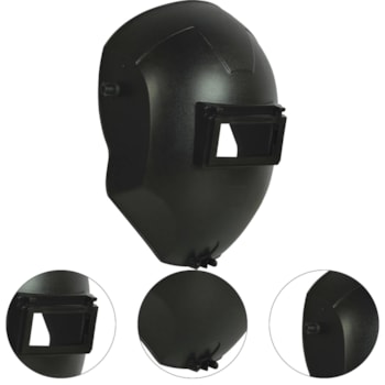 MÁSCARA SOLDA VISOR FIXO CARNEIRA + CATRACA - 700.00400 PLASTCOR MÁSCARA SOLDA VISOR FIXO CARNEIRA + CATRACA - 700.00400 PLASTCOR