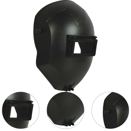 MÁSCARA SOLDA VISOR FIXO CARNEIRA + CATRACA - 700.00400 PLASTCOR MÁSCARA SOLDA VISOR FIXO CARNEIRA + CATRACA - 700.00400 PLASTCOR