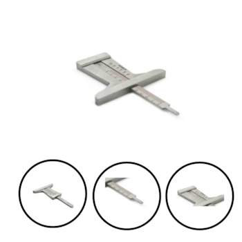 MEDIDOR DE DESGASTE METAL 50MM - 6179 VULCANBOR MEDIDOR DE DESGASTE METAL 50MM - 6179 VULCANBOR