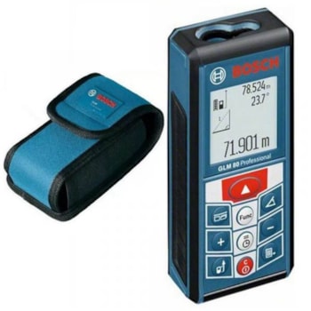 MEDIDOR DE DISTANCIA A LASER PROFESSIONAL - GLM 80 BOSCH MEDIDOR DE DISTANCIA A LASER PROFESSIONAL - GLM 80 BOSCH