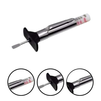MEDIDOR DE PROFUNDIDADE BANDA DE RODAGEM (0 A 25MM) - R599BDCI SCHEBOR MEDIDOR DE PROFUNDIDADE BANDA DE RODAGEM (0 A 25MM) - R599BDCI SCHEBOR