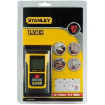 MEDIDOR  TRENA LASER A DISTANCIA 50M - STANLEY TLM165