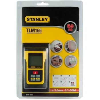 MEDIDOR  TRENA LASER A DISTANCIA 50M - STANLEY TLM165 MEDIDOR  TRENA LASER A DISTANCIA 50M - STANLEY TLM165