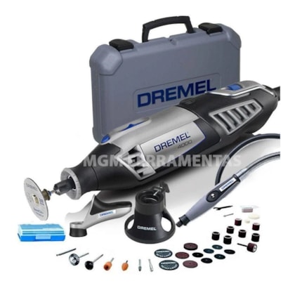MICRO RETÍFICA DREMEL 4000 COM 36 ACESSORIOS - F0134000NC DREMEL