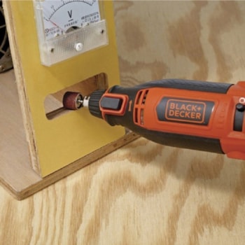 MICRO RETÍFICA MULTIUSO + 113 PEÇAS 180W - RT18KA BLACK+DECKER