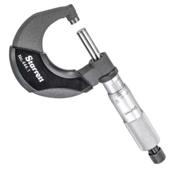 MICRÔMETRO COM ISOLADORES TÉRMICOS CAPACIDADE 25 MM - 444.1MXRL-25 STARRETT MICRÔMETRO COM ISOLADORES TÉRMICOS CAPACIDADE 25 MM - 444.1MXRL-25 STARRETT