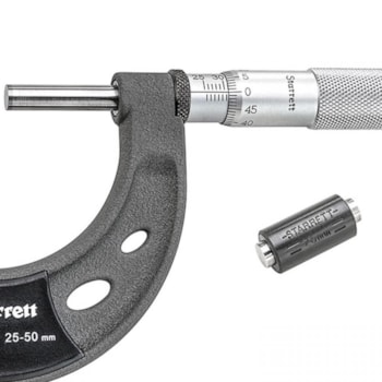 MICRÔMETRO EXTERNO C/ ISOLADORES NO ARCO 25-50 X 0,01MM - 444.1MXRL-50 STARRETT MICRÔMETRO EXTERNO C/ ISOLADORES NO ARCO 25-50 X 0,01MM - 444.1MXRL-50 STARRETT