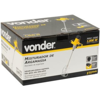 MISTURADOR DE ARGAMASSA 1600W MAV 1600 - VONDER