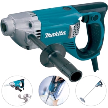 MISTURADOR DE ARGAMASSA ELETRICO 850 W 220MM - UT2204 MAKITA