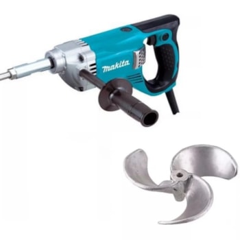 MISTURADOR DE ARGAMASSA ELETRICO 850 W 220MM - UT2204 MAKITA MISTURADOR DE ARGAMASSA ELETRICO 850 W 220MM - UT2204 MAKITA