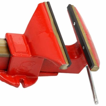 Morsa de Bancada Nº 10 Feita De Ferro Fundido - Somar - 10010063 Morsa de Bancada Nº 10 Feita De Ferro Fundido - Somar - 10010063