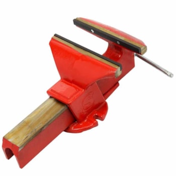 Morsa de Bancada Nº 10 Feita De Ferro Fundido - Somar - 10010063 Morsa de Bancada Nº 10 Feita De Ferro Fundido - Somar - 10010063