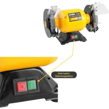 MOTO ESMERIL DE BANCADA 360W - VONDER MOTO ESMERIL DE BANCADA 360W - VONDER